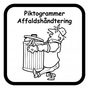 Piktogrammer affaldssortering