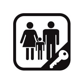 Familierum udlejning 20x20 cm