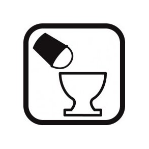 Udslagskumme 20x20 cm