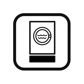 Vaskemaskine 20x20 cm