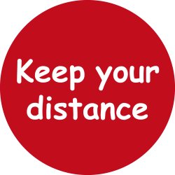 Hold afstand gulvklber DK / GB