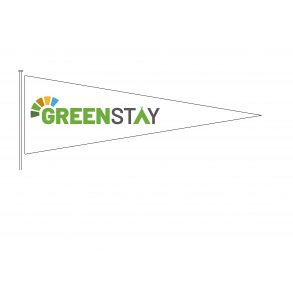 Greenstay vimpel 150x400 cm 